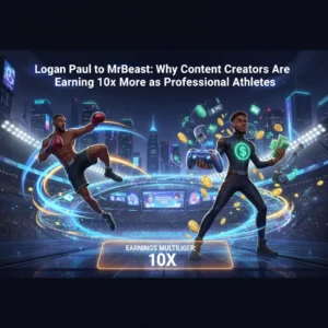 Logan Paul to MrBeast: Why Content Creators Are Earning 10x More as Professional Athletes