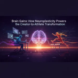 Brain Gains: How Neuroplasticity Powers the Creator-to-Athlete Transformation